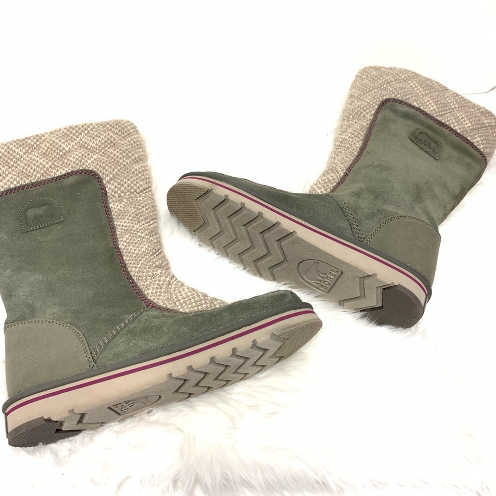 NWOT SOREL Tall The Campus Peatmoss Boots size 7.5 - Picture 3 of 8